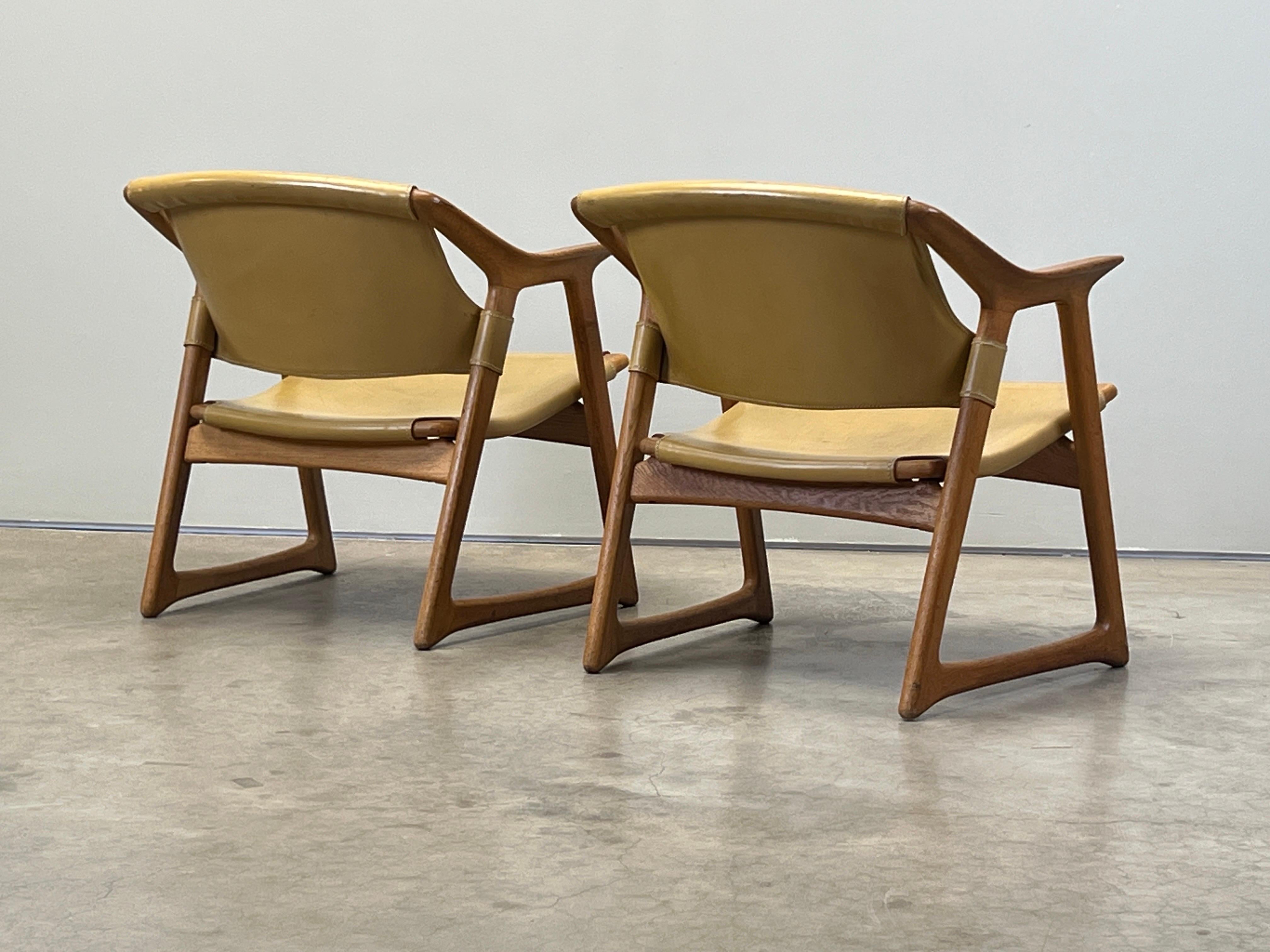 Paar Fuchsstühle von Rolf Hesland im Angebot 11