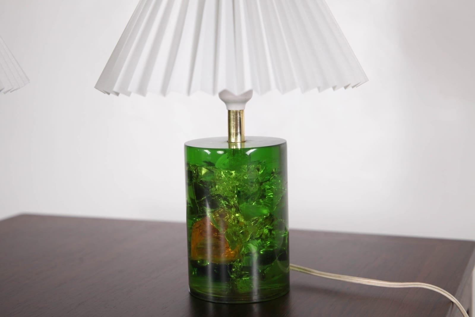 Paire de lampes fractales en vente 2