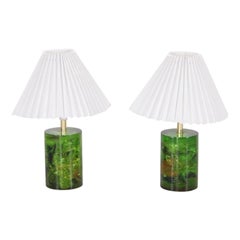 Paire de lampes fractales