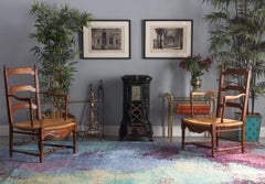 Pair of Framed Architectural Prints, Italy, Early 1900s