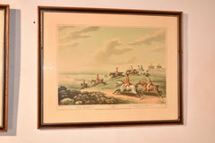 Pair of Framed Edward Orme Field Sports Lithographs
