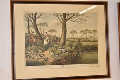 Pair of Framed Edward Orme Field Sports Lithographs