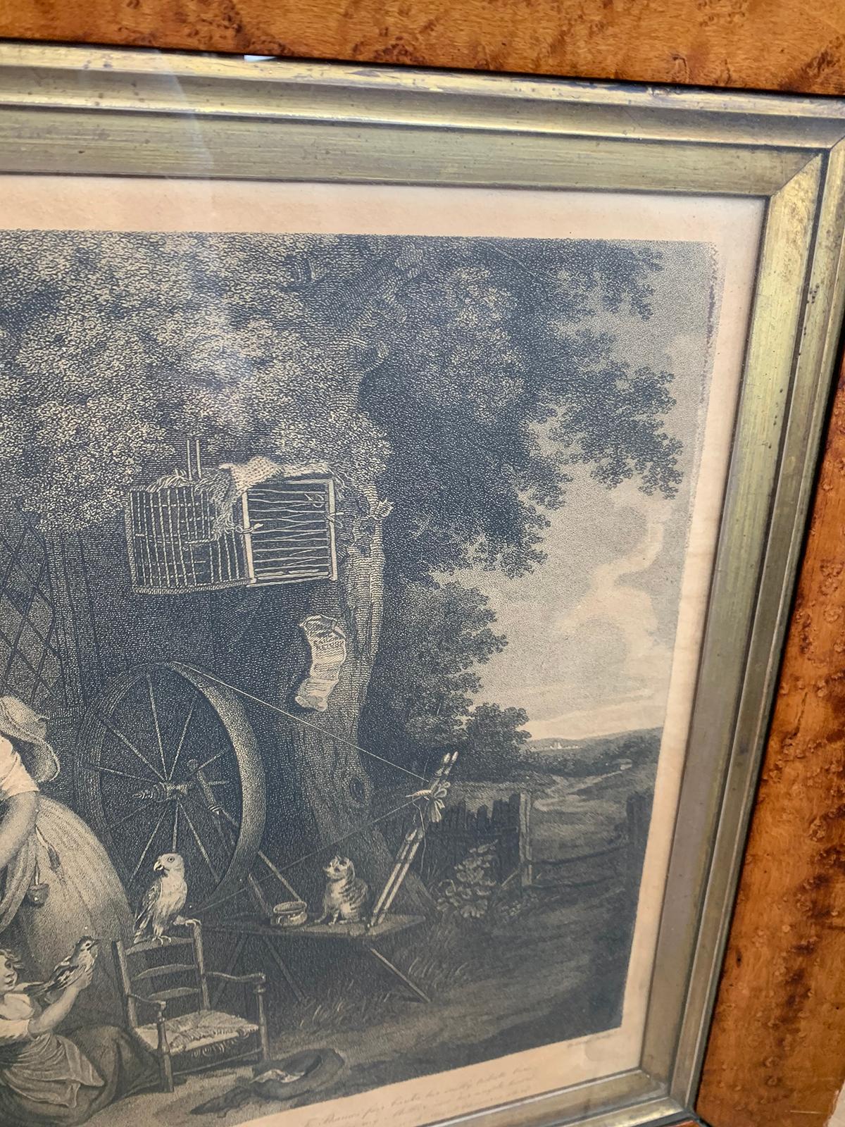 Pair of Framed English Engravings of Sailor Boys by Edward Orme, circa 1790-1800 For Sale 10