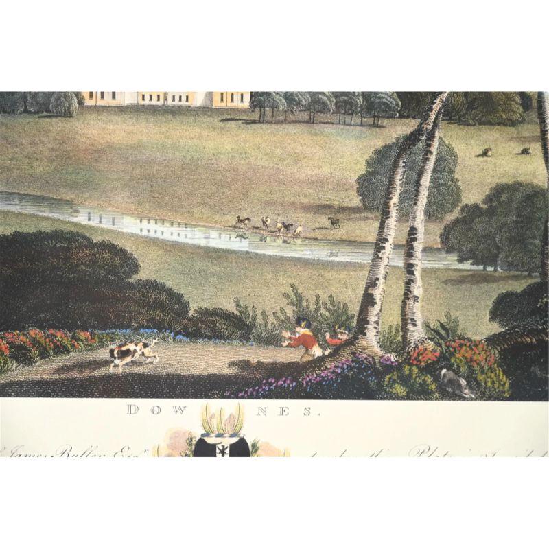 20th Century Pair of Framed English Estate Prints