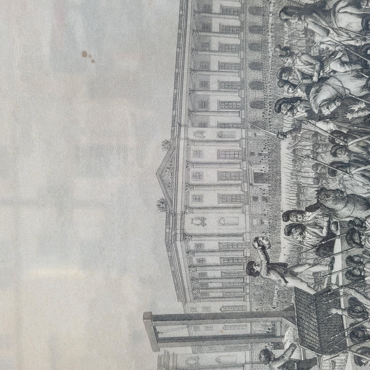 Paire de gravures encadrées, Révolution française, 18e/19e siècle en vente 11