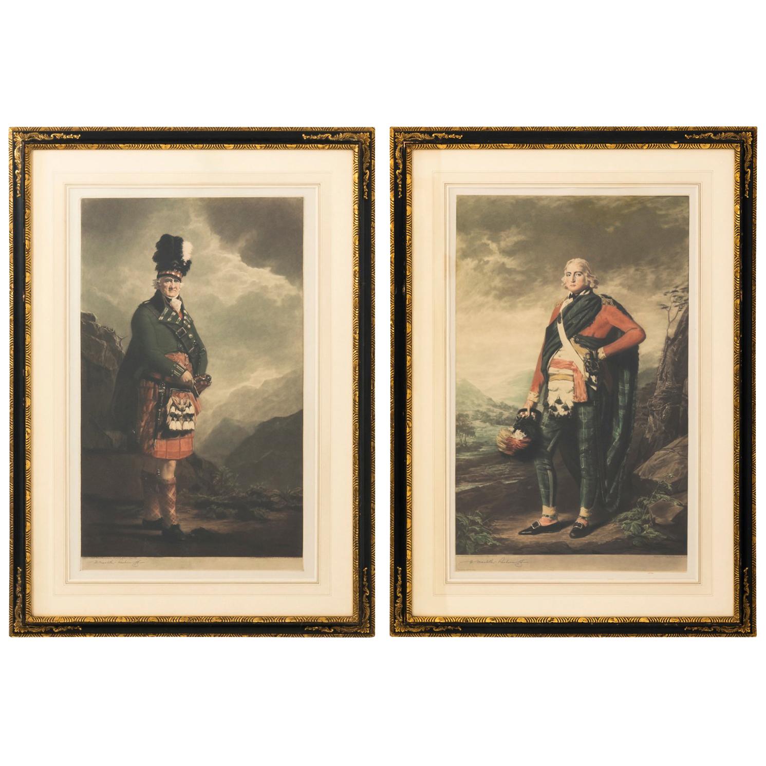 Pair of Framed Proofs by Macbeth Raeburn For Sale