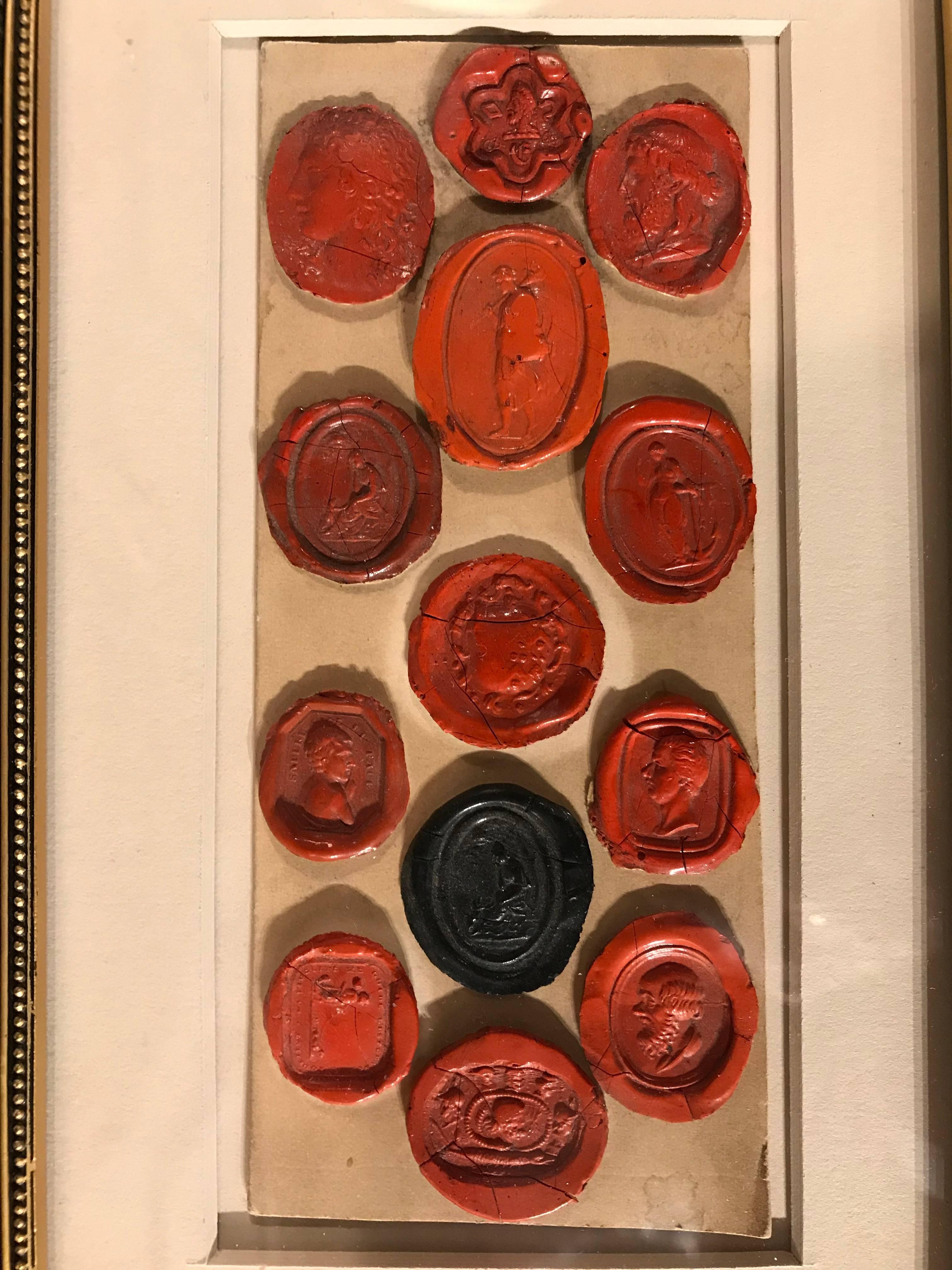 wax seal frame stamp