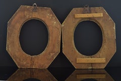 Pair of Frames, Gilded Wood, 17th Century