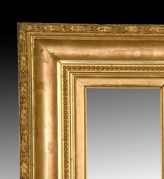 Pair of Frames, Wood, Stucco, 19th Century