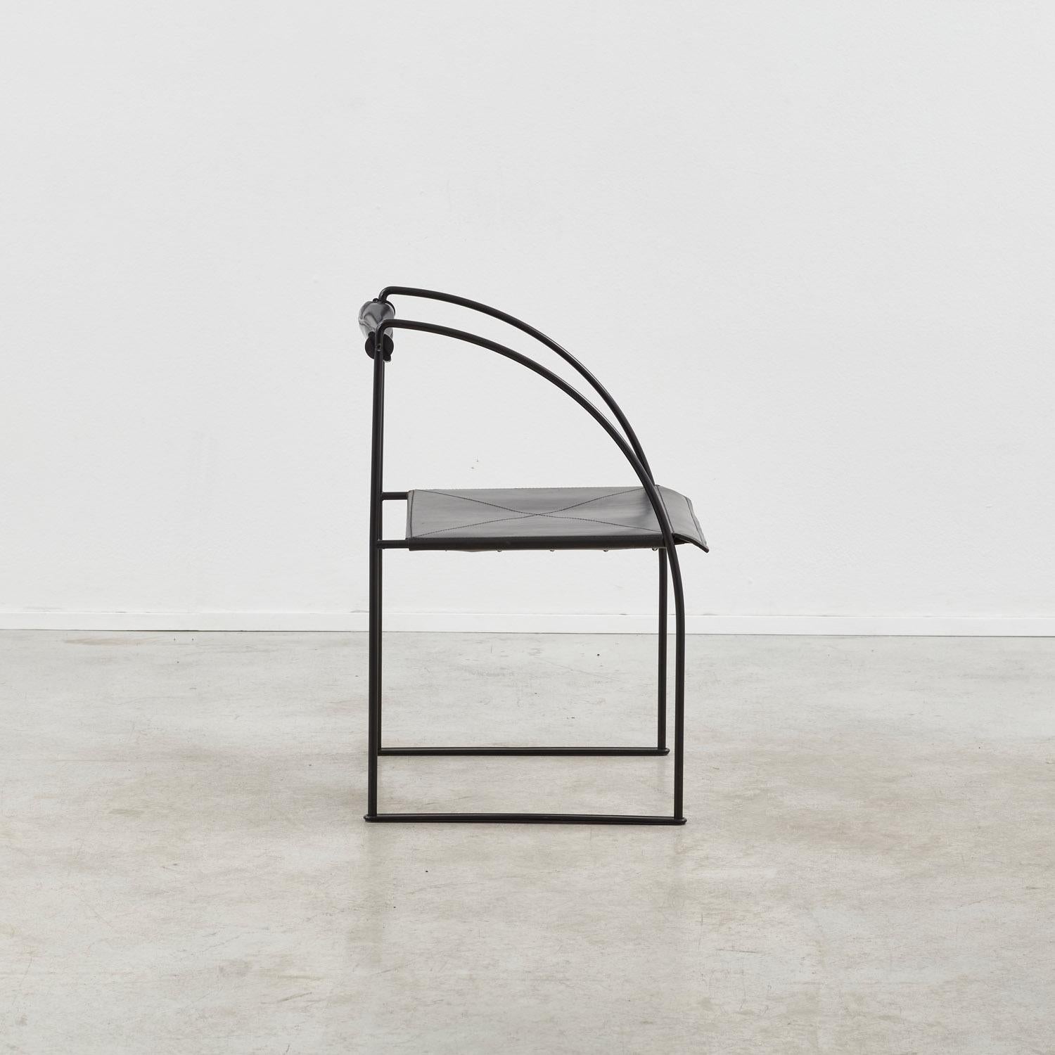 Ein Paar Francesco Soro Patoz Stühle für ICF - Italien, 1990er Jahre (Italienisch) im Angebot