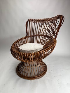 Pair of Franco Albini “Margherita” Armchairs, Italy 1950's