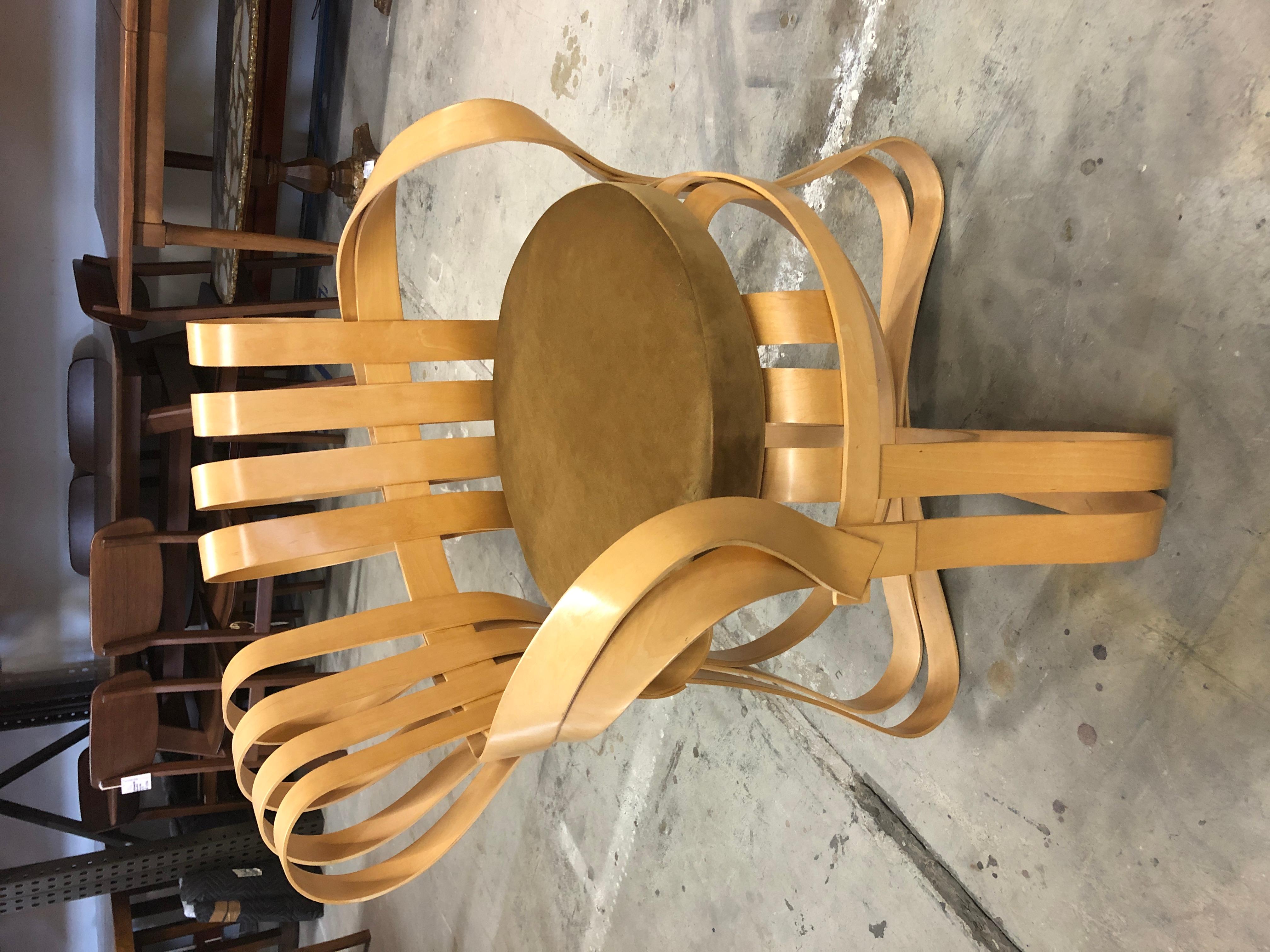 Pair of Frank Gehry for Knoll Cross Check Chairs 6