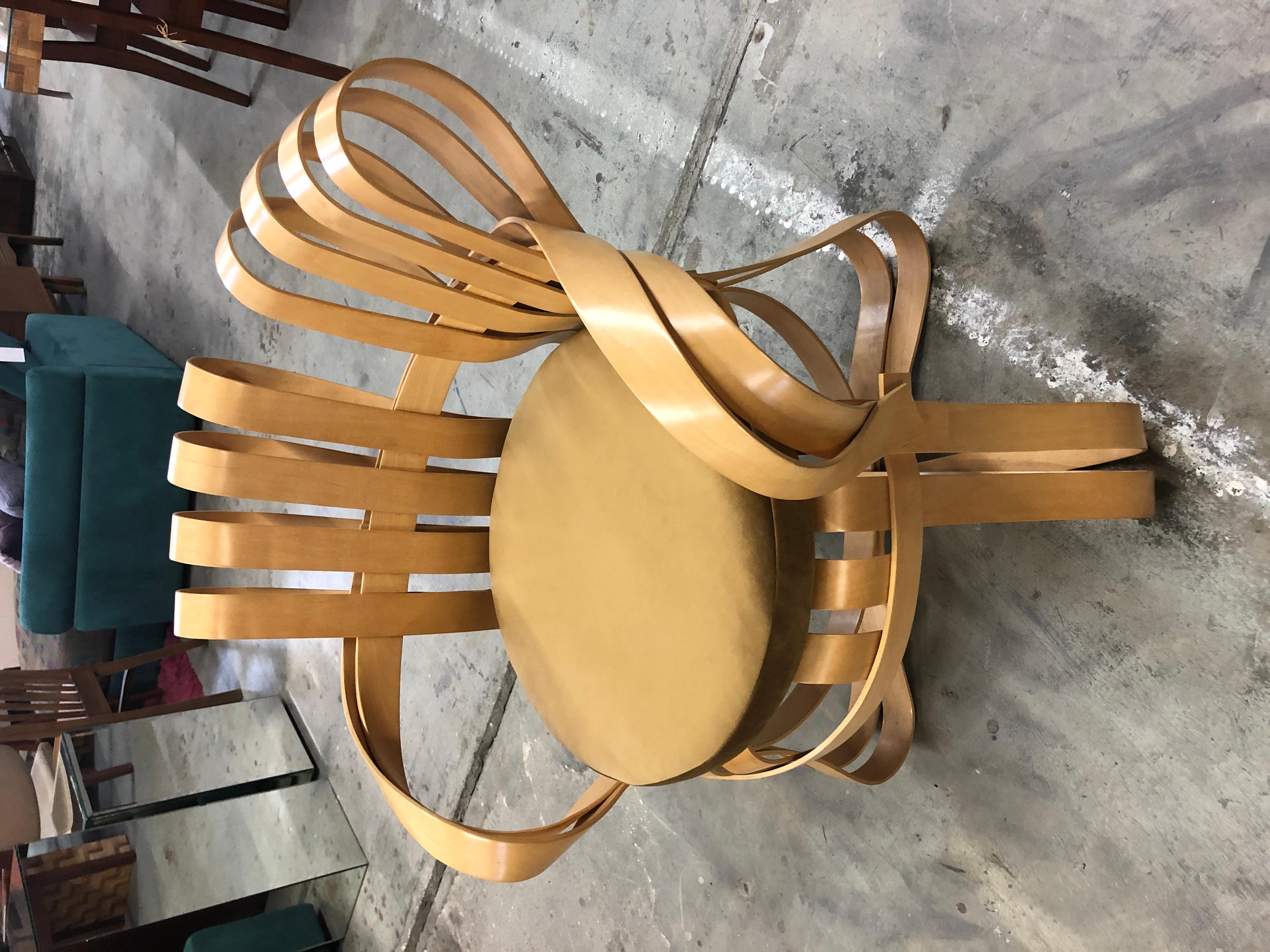 Pair of Frank Gehry for Knoll Cross Check Chairs 7