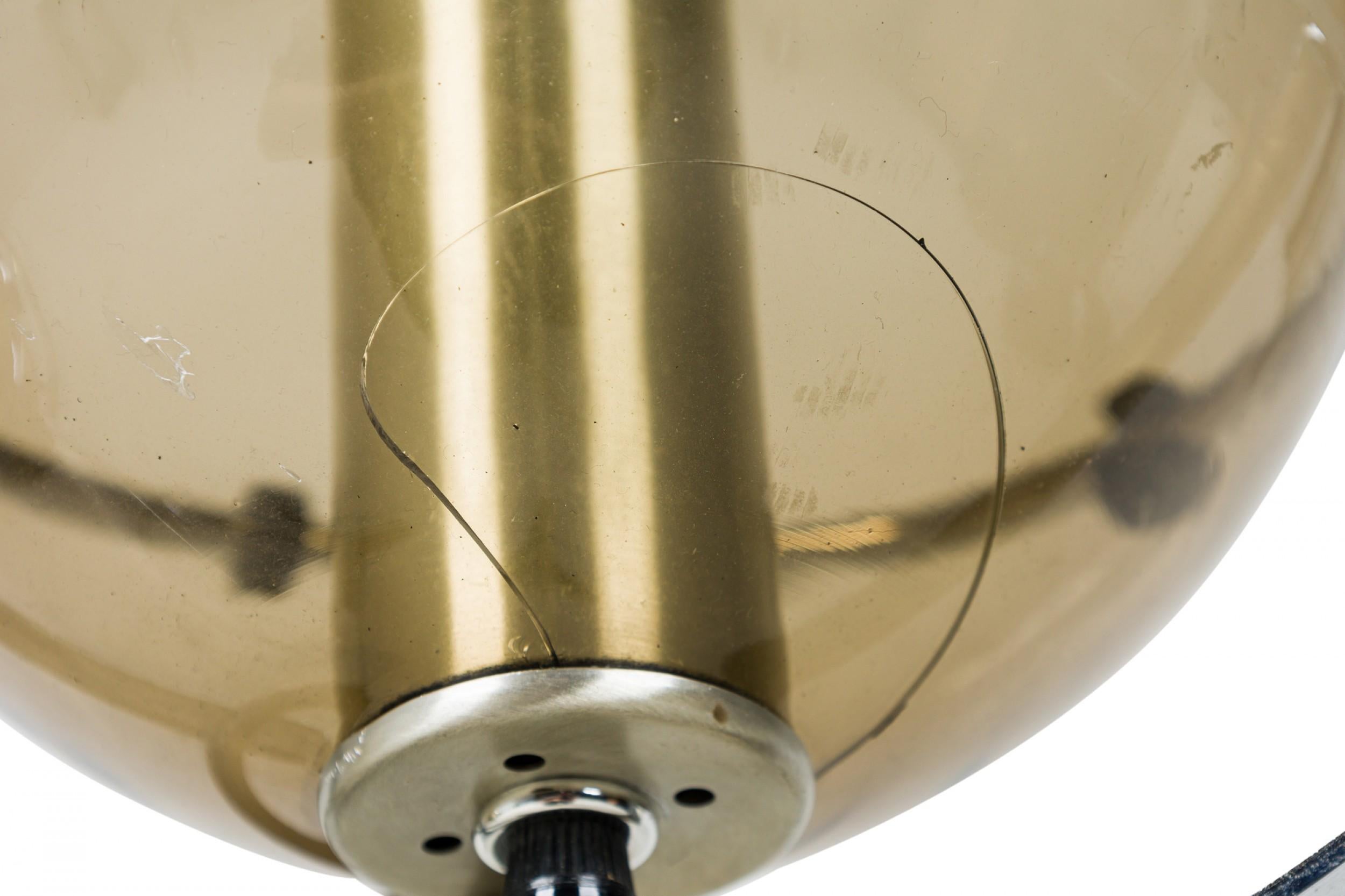 Paire de lampadaires modernes néerlandais avec globes réglables de Frank Ligtelijn pour RAAK en vente 2