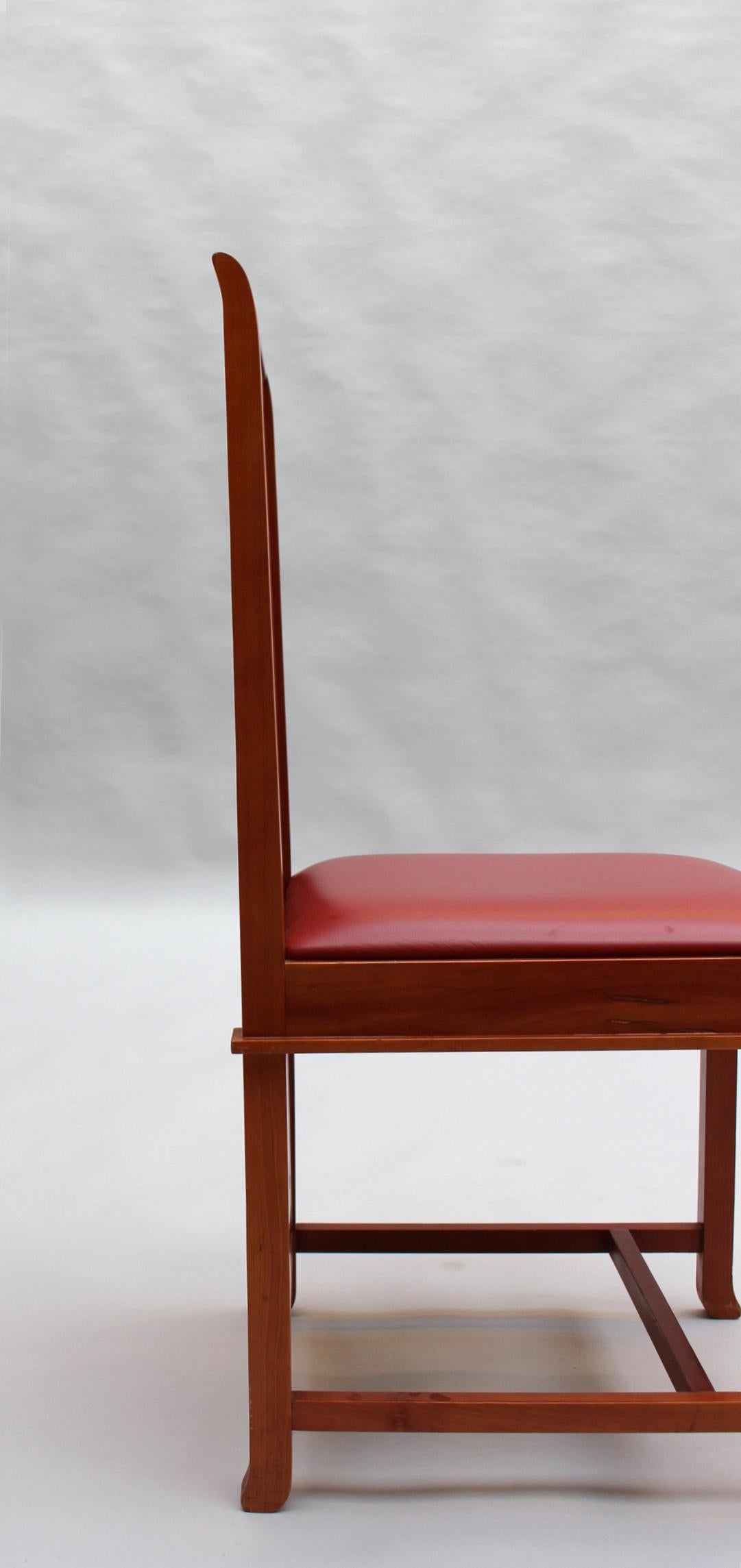 Ein Paar Frank Lloyd Wright „Coonley 2“-Stühle, Cassina-Ausgabe im Angebot 10