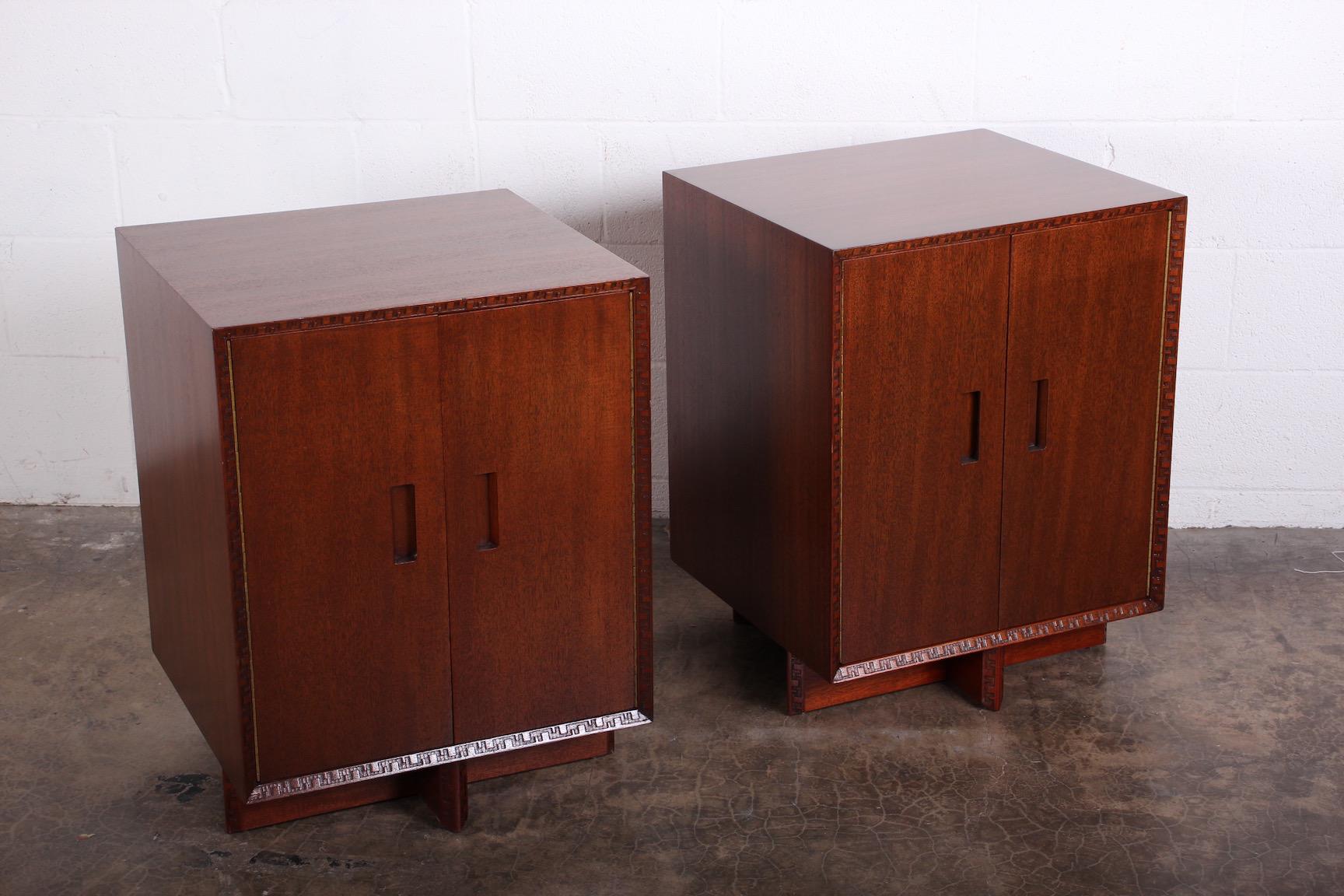 Mid-20th Century Pair of Frank Lloyd Wright 