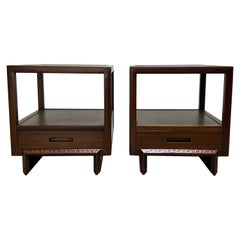 Pair of Frank Lloyd Wright 'Taliesin' Nightstands