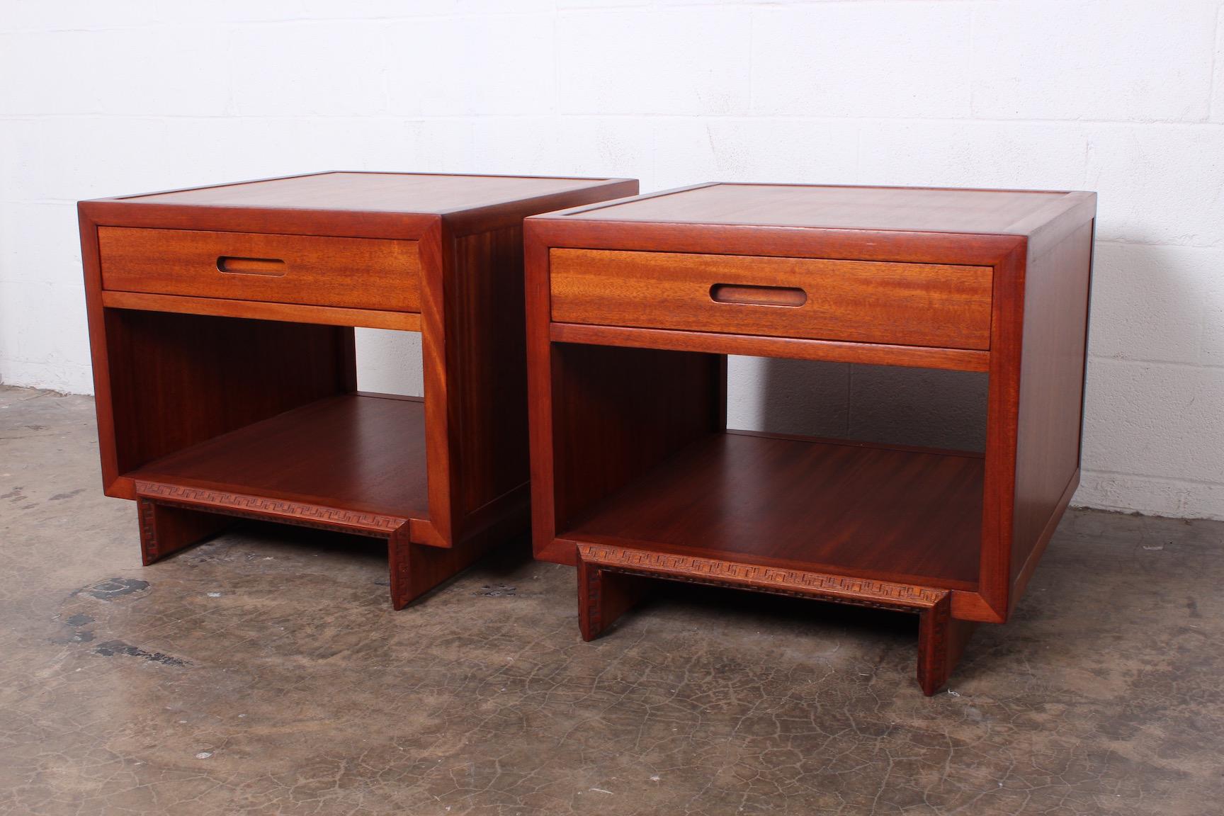 Pair of Frank Lloyd Wright 