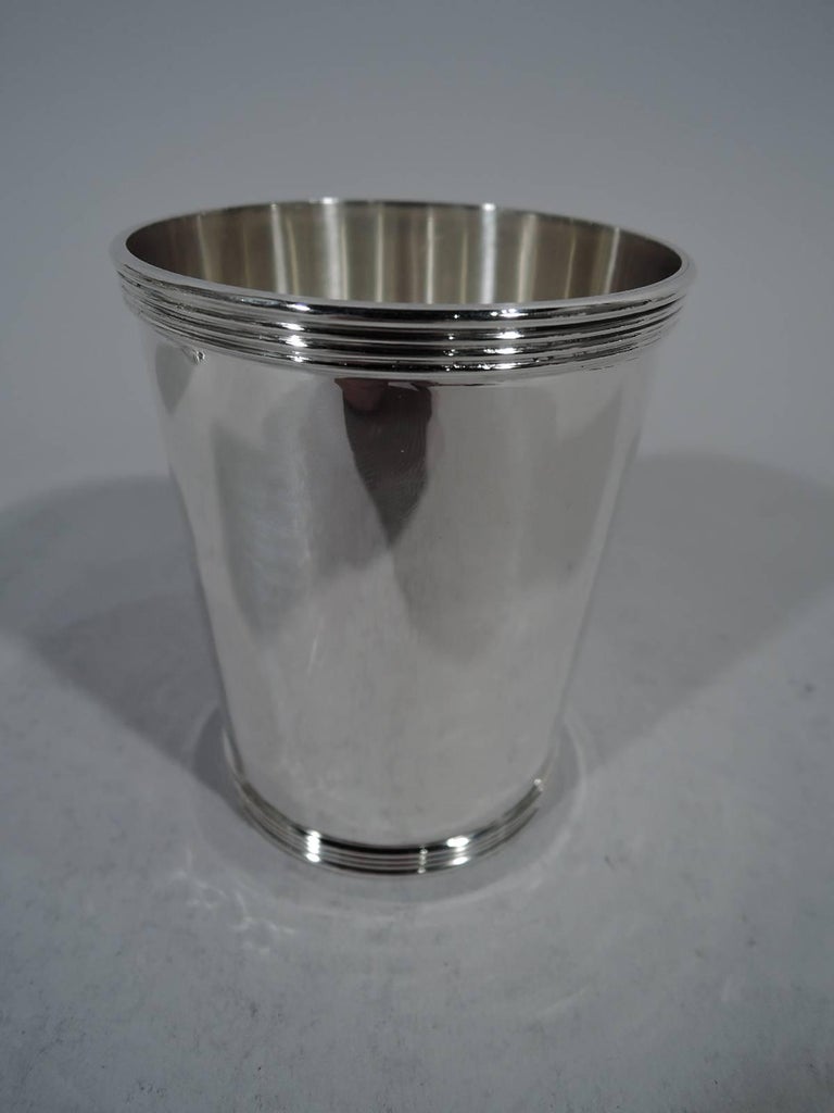 Pair of Frank Whiting Old Kentucky Sterling Silver Mint Julep Cups For