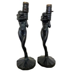 Pair of Frankart Table Lamps Model L203