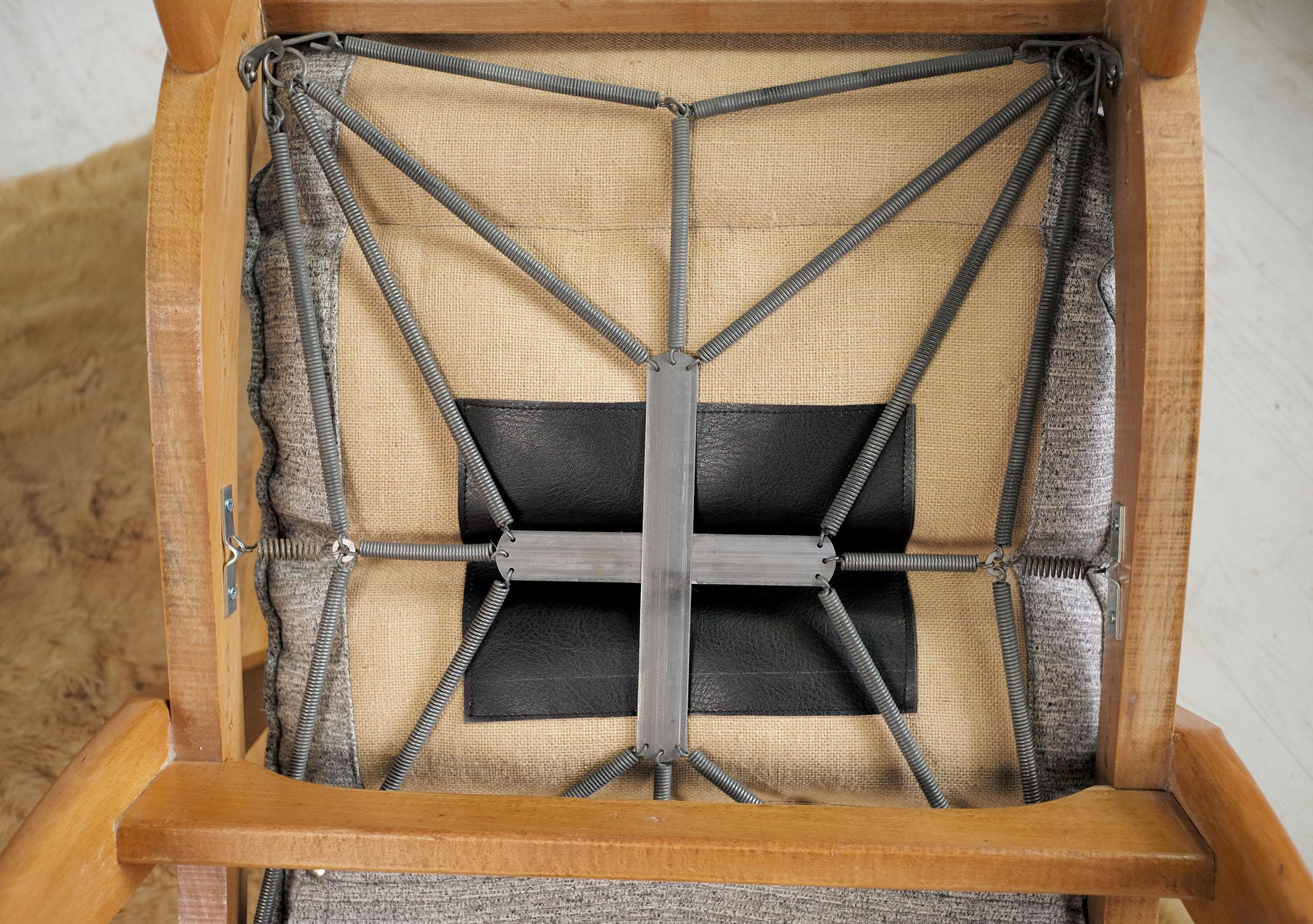 Paire de fauteuils à oreilles Free Span FS 123, France, 1954 en vente 2