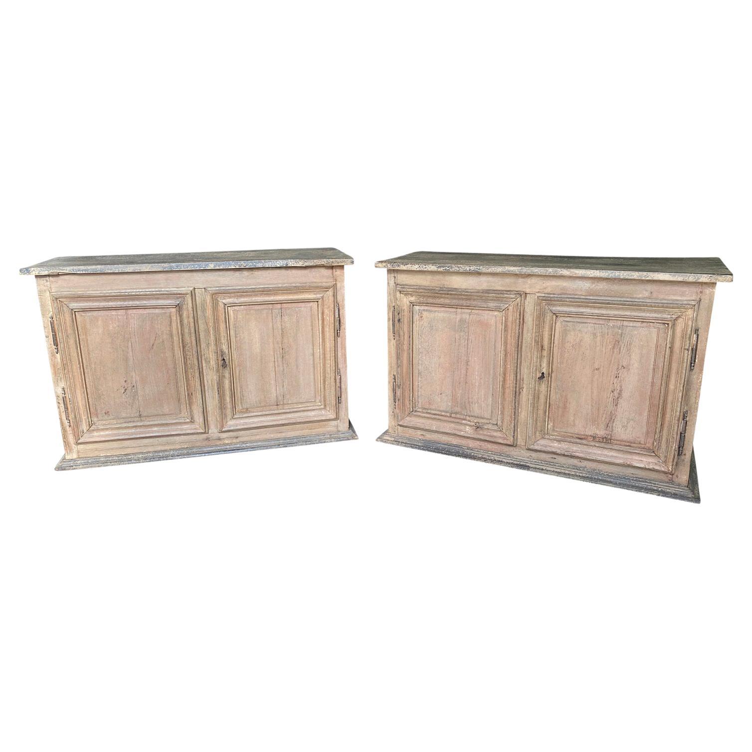 Pair of French 18th Century Buffets For Sale