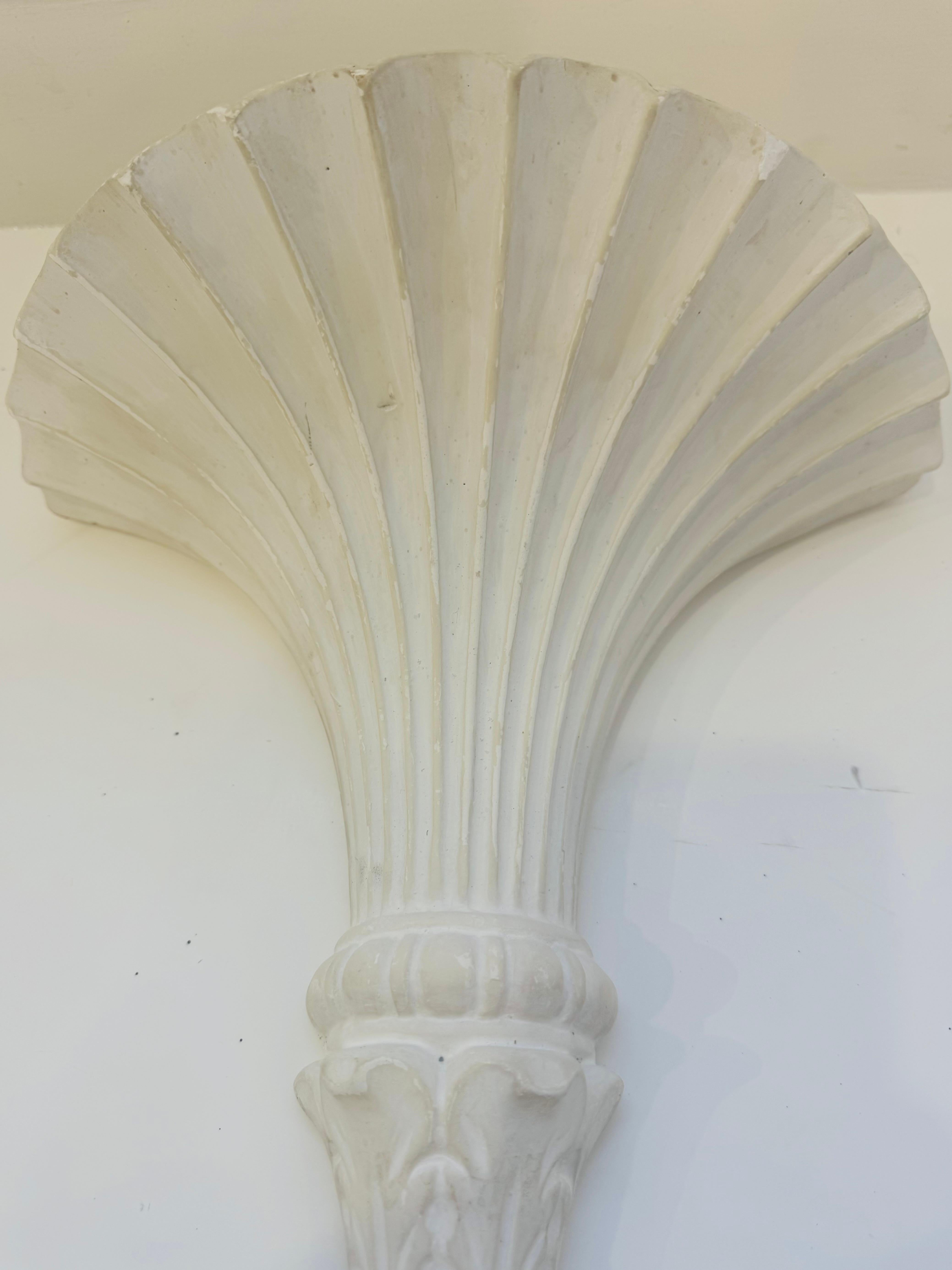 Coppia di sconsigliere in gesso francese Art Deco degli anni '20 in vendita 1
