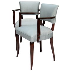 Used Pair of French 1940s Bridge Chairs