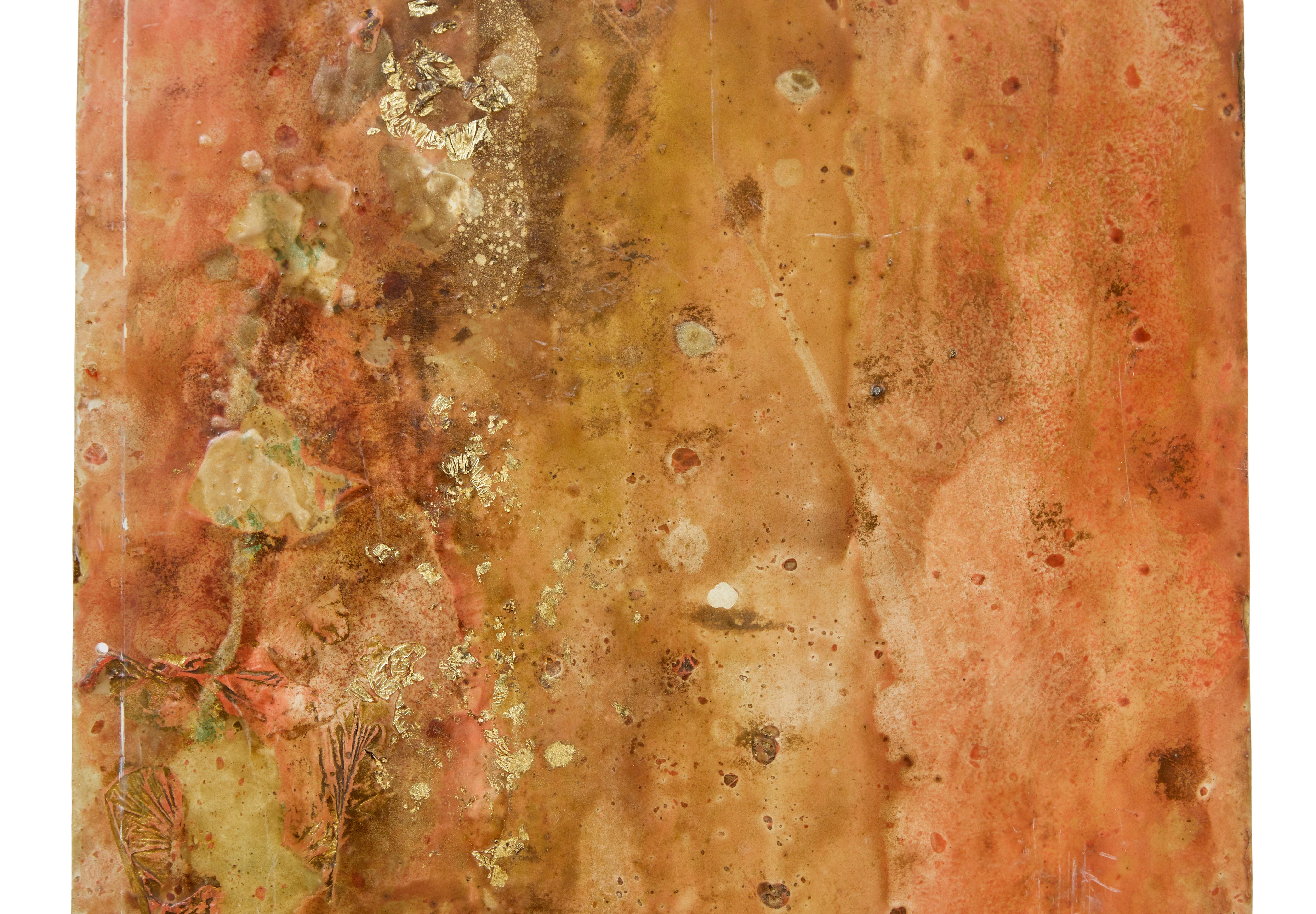 Pair of French 1950’s abstract acrylic panels For Sale 1