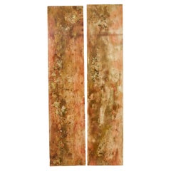 Pair of French 1950’s abstract acrylic panels