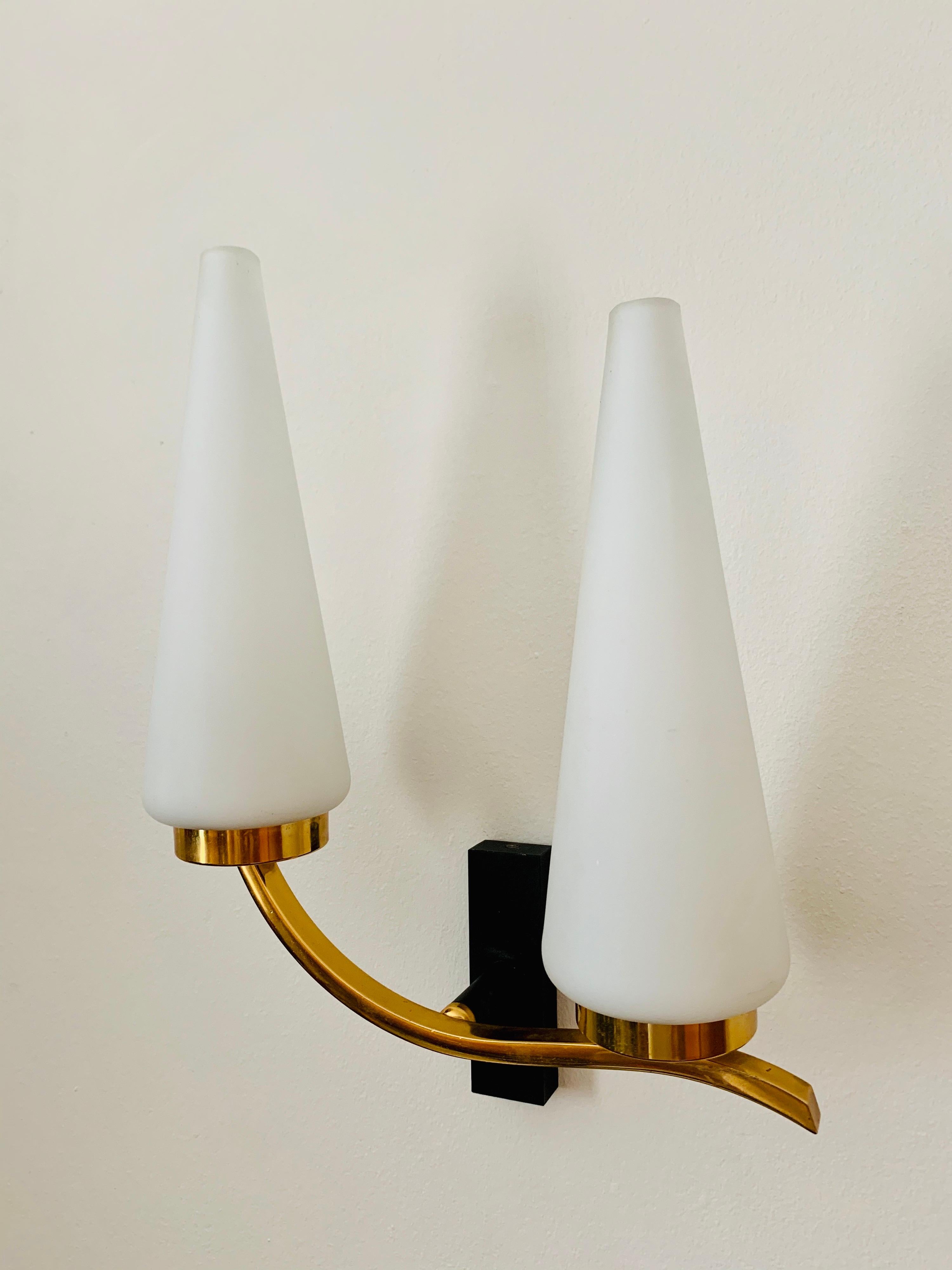 Pair of French 1950s Lunel Wall Lights 4