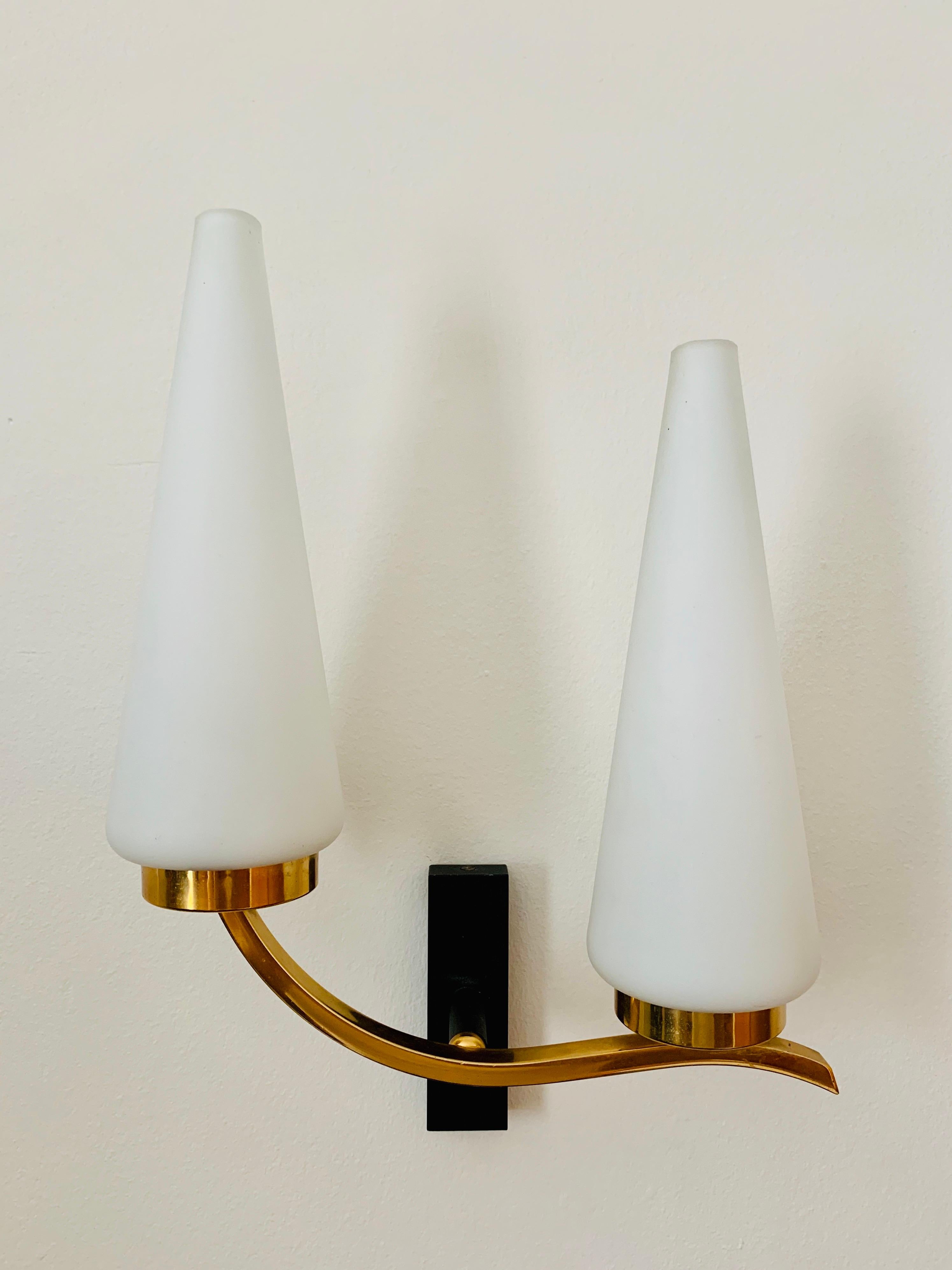 Pair of French 1950s Lunel Wall Lights 11