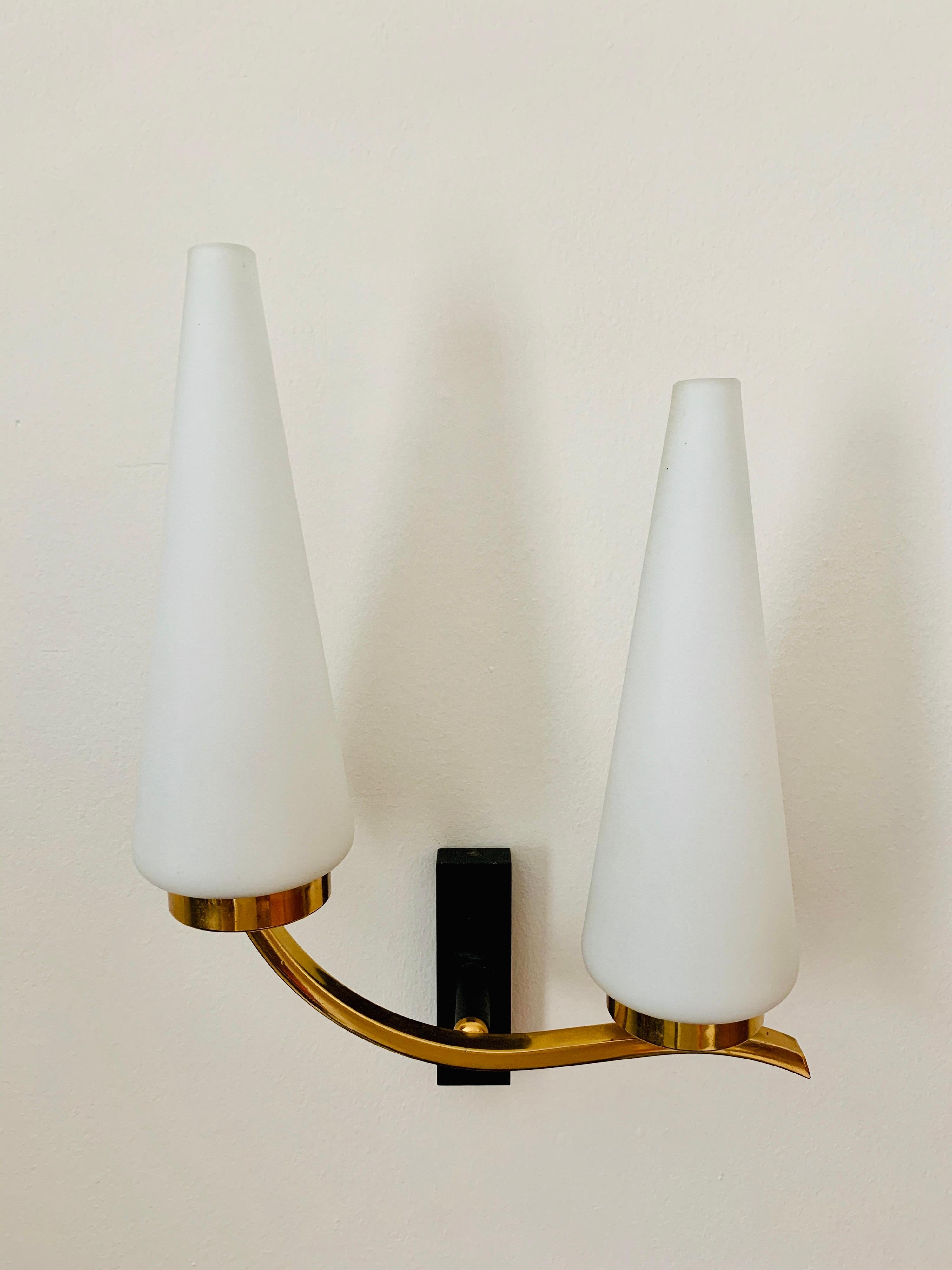 Pair of French 1950s Lunel Wall Lights 3