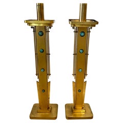 Pair of French 1960s Candlesticks