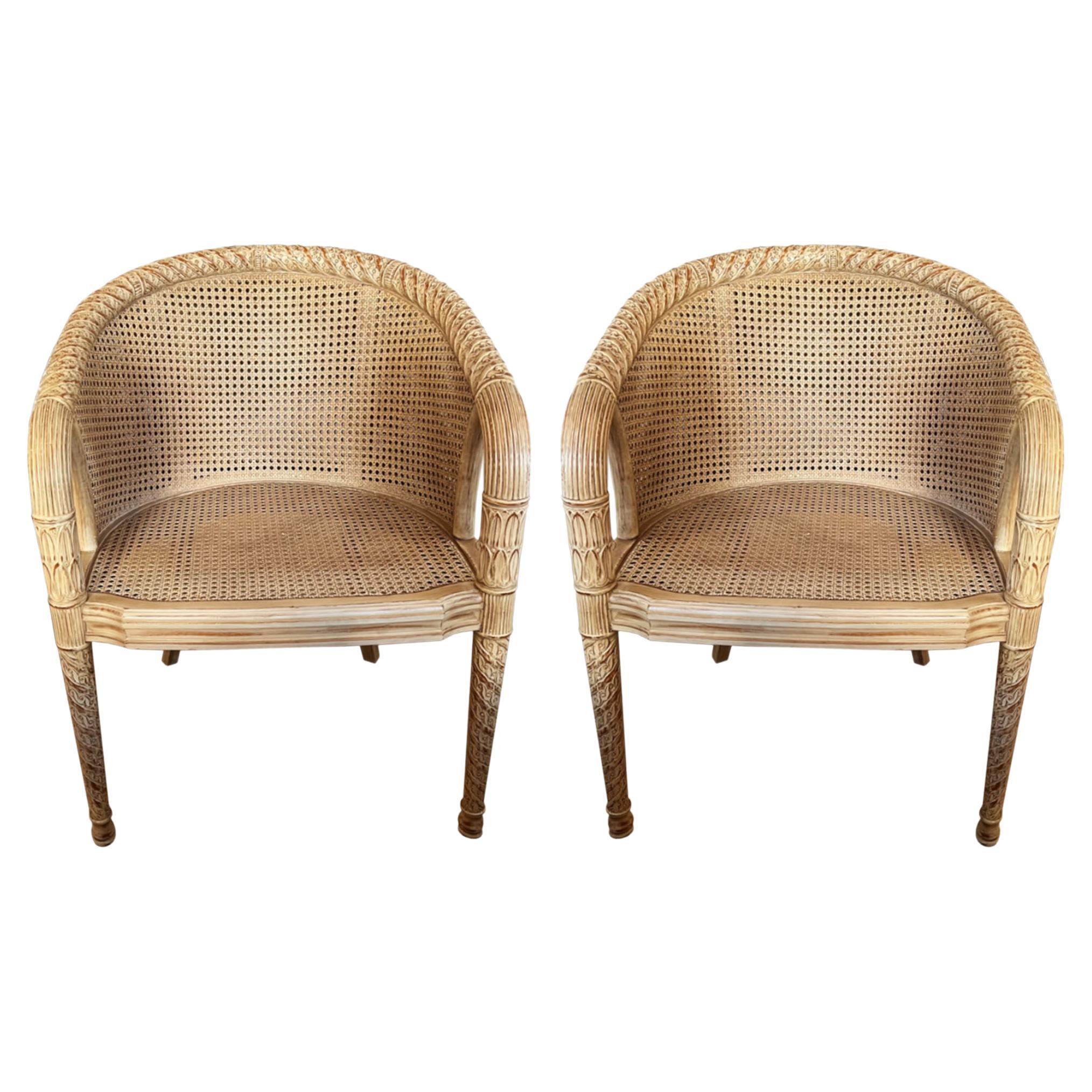 Cane Hanging Chair by Rohé Noordwolde, 1960s at 1stDibs