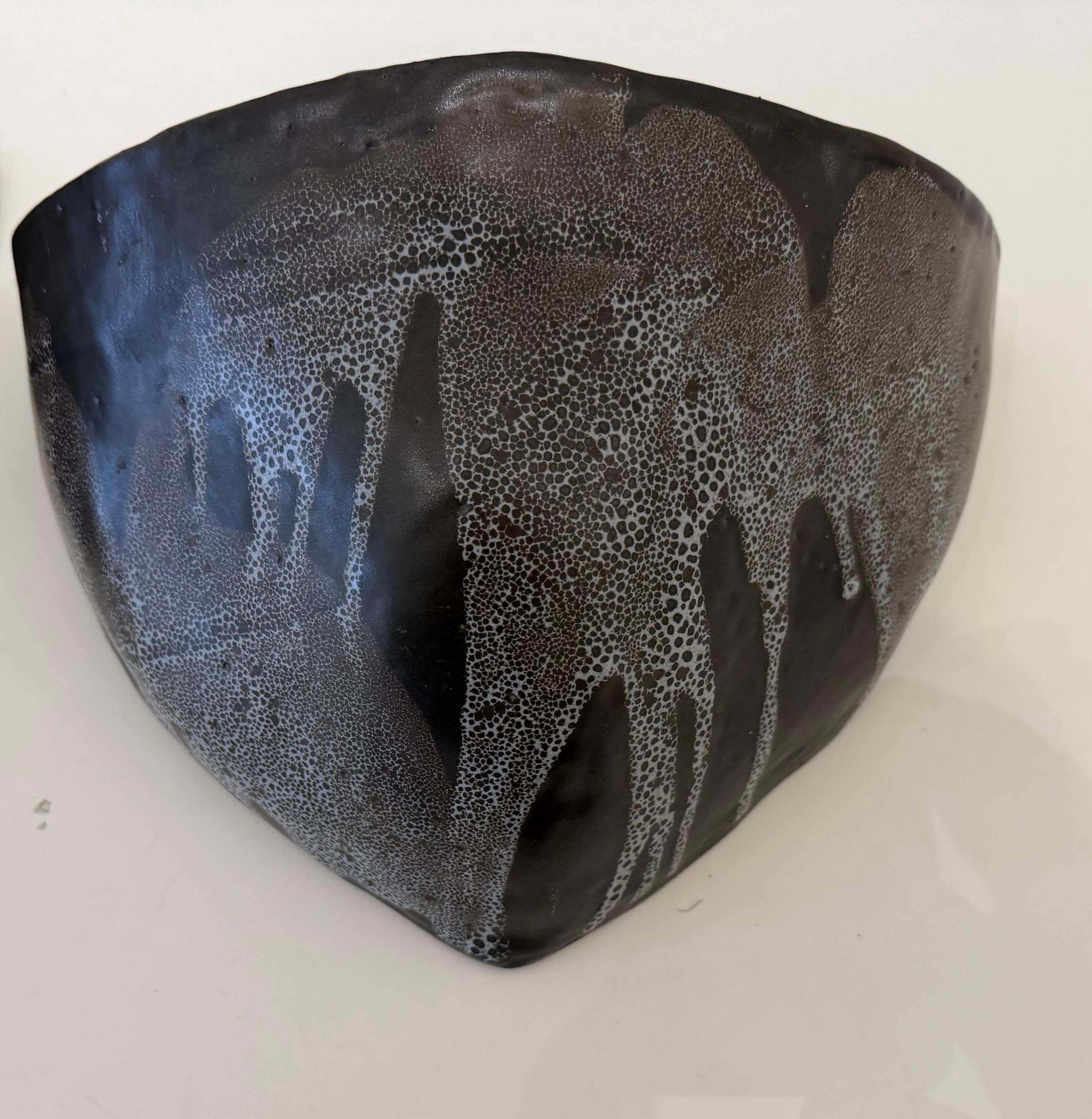 Coppia di lampade da parete in ceramica Vallauris AM 1960 Mod Century in vendita 4