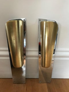 Pair of French 1970s Handles