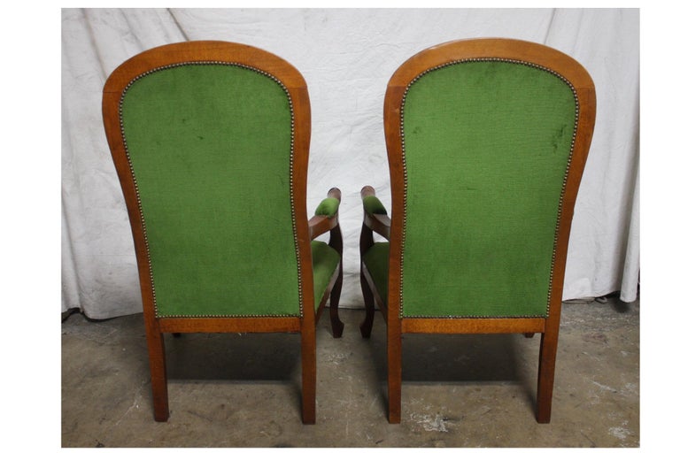 Pair of French 19th Century Armchairs 2