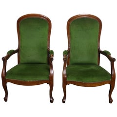 Pair of French 19th Century Armchairs