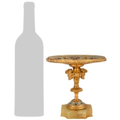 Pair Of French 19th Century Belle Époque Period Centerpiece Tazzas