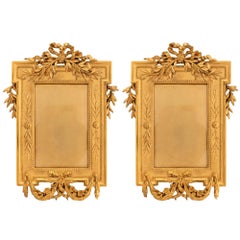 Paar französische Ormolu-Bilderrahmen aus der Belle Époque des 19.