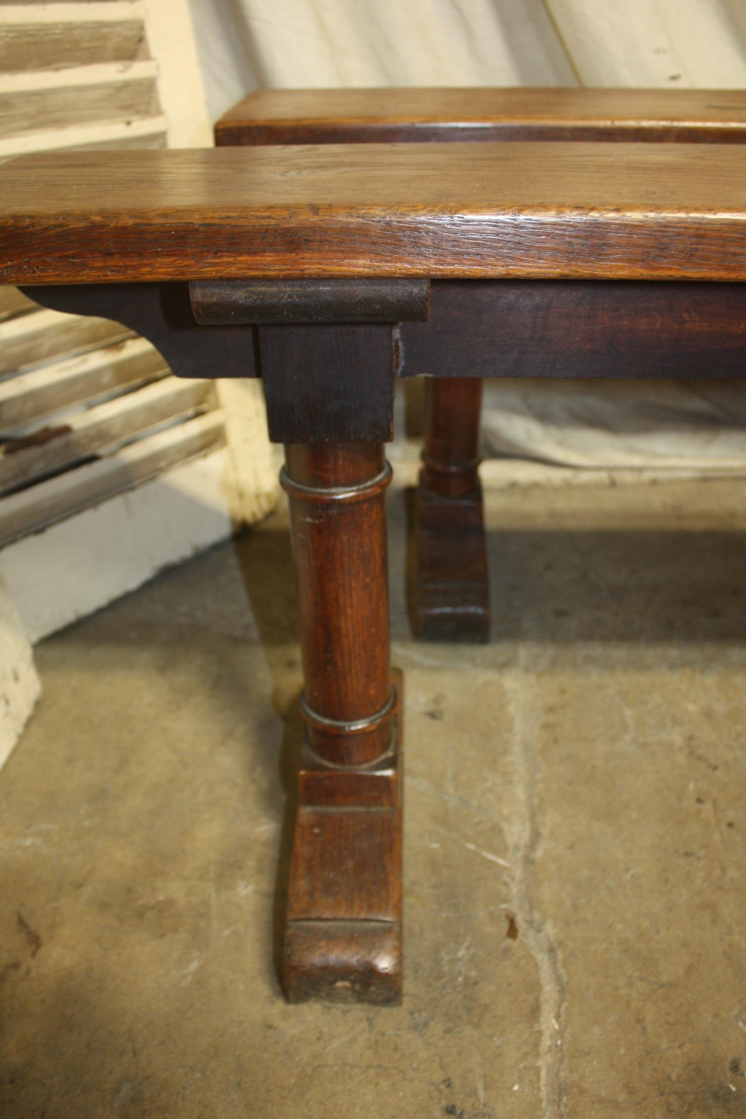 Pair of French 19th Century Benches 3