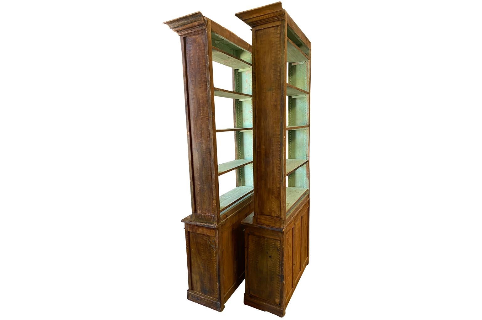 Pair of French 19th Century Bookcases 10