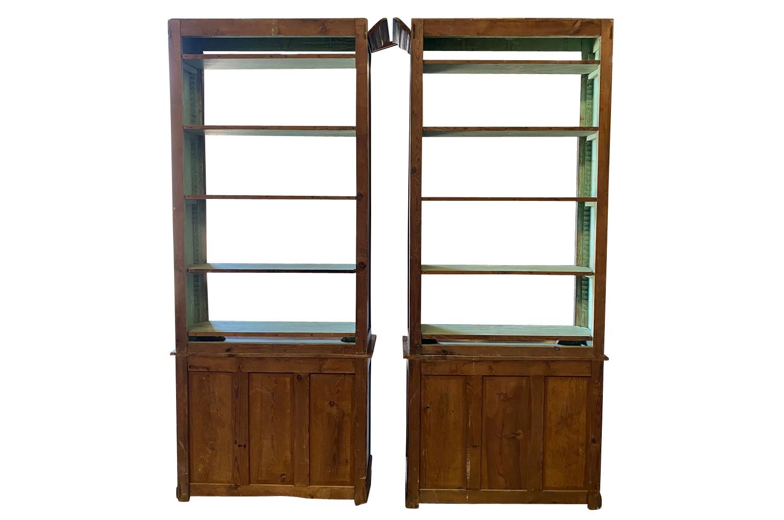 Pair of French 19th Century Bookcases 11