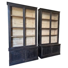 Pair Of French 19th Century Deux Corps Bibliotheques