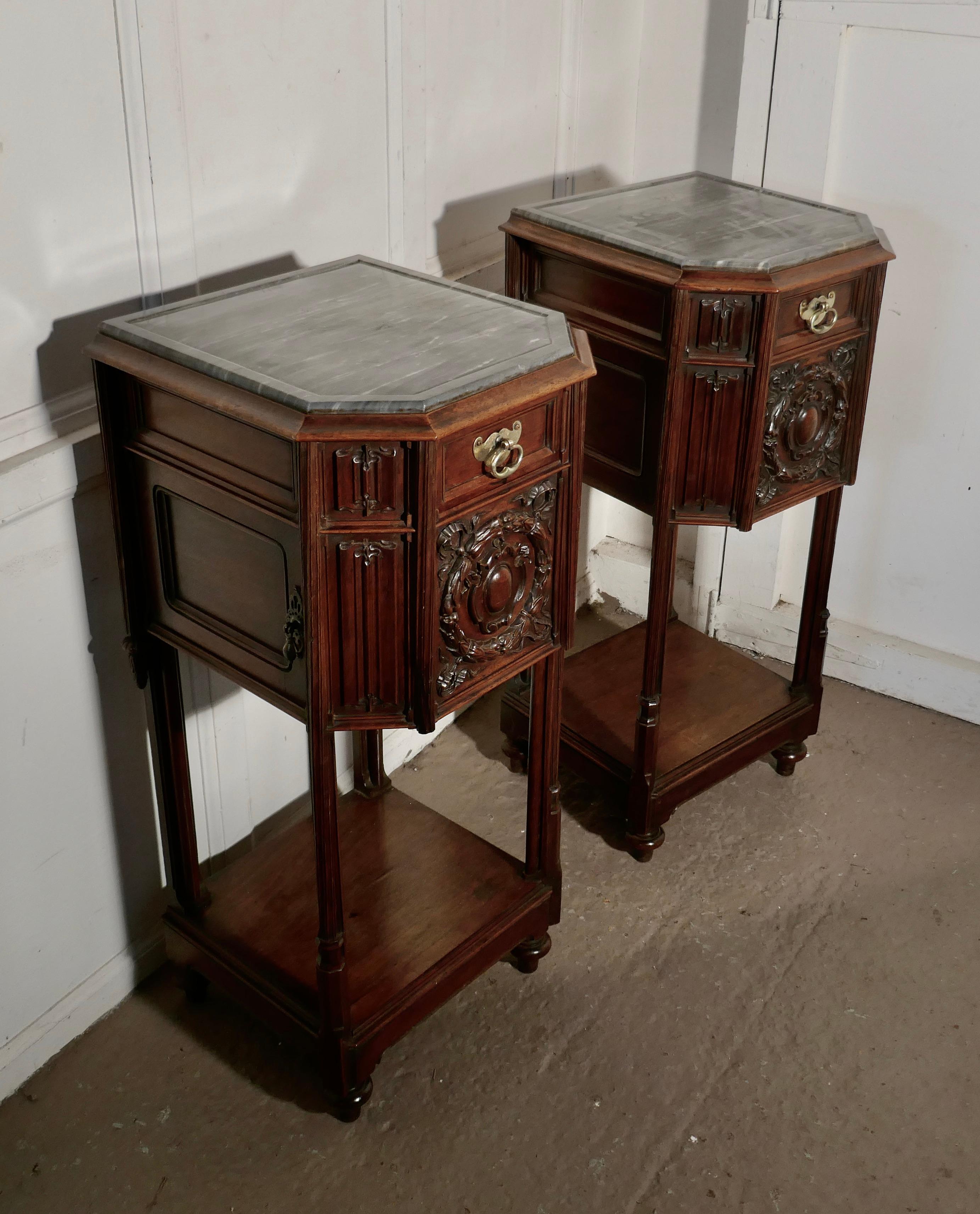 gothic bedside table