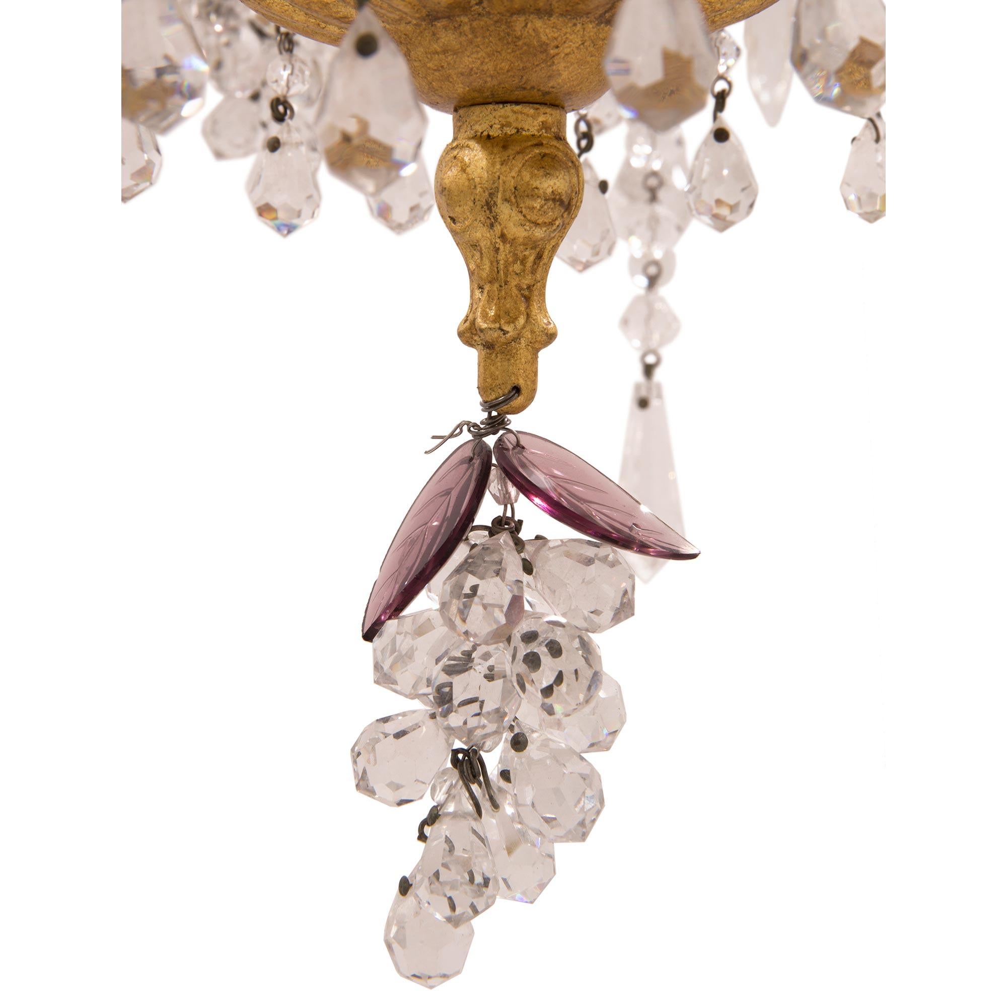 Pair of French 19th Century Louis XV St. Chandeliers Attributed to Maison Baguès For Sale 3
