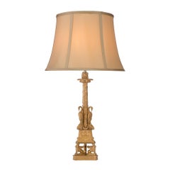 Pair of French 19th Century Louis XVI St. Ormolu Lamps