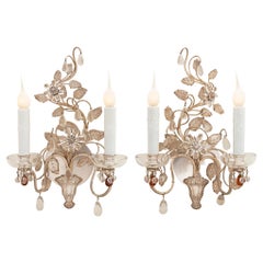 Pair of French 19th Century Louis XVI St. Sconces