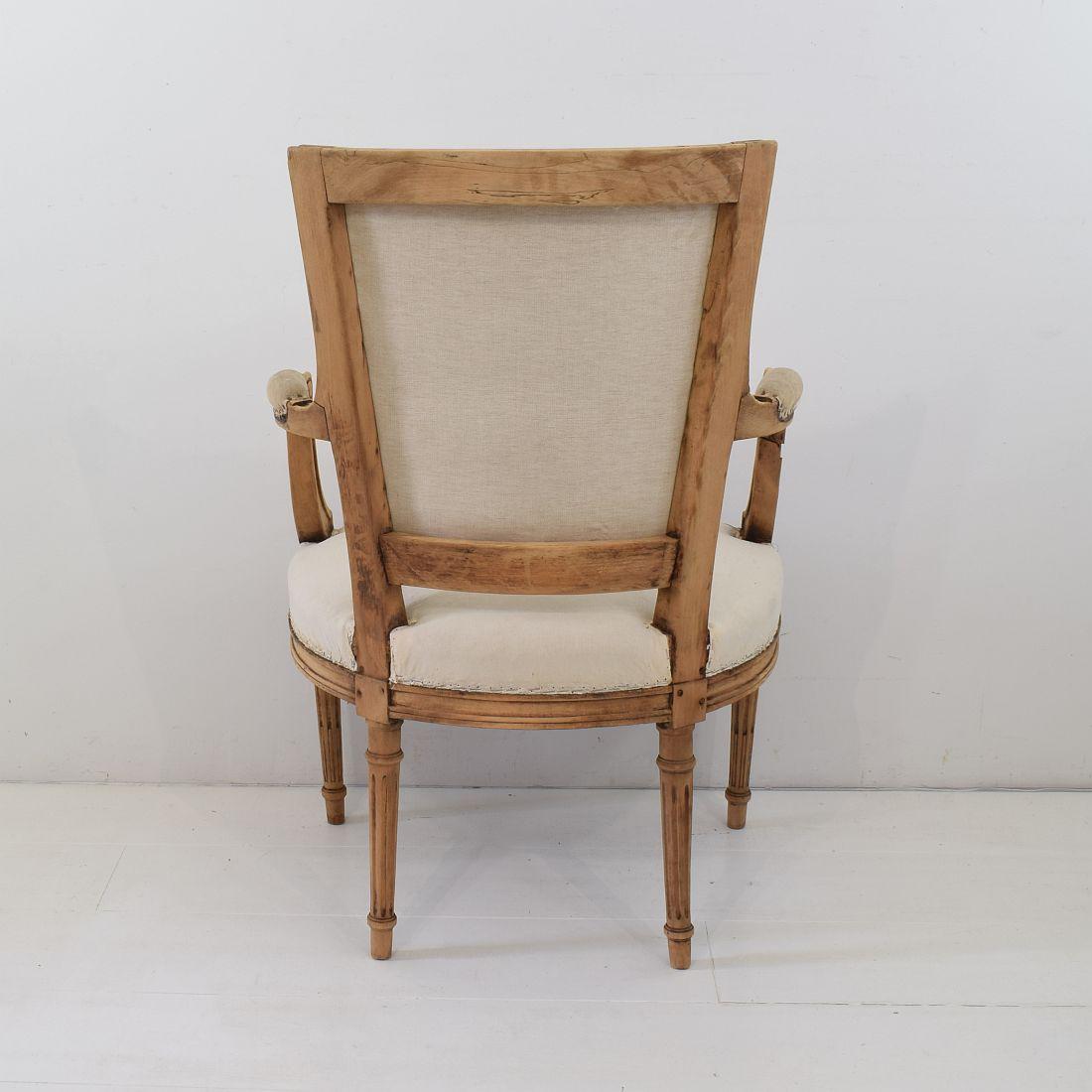 Pair of French 19th Century Louis XVI Style Armchairs 2